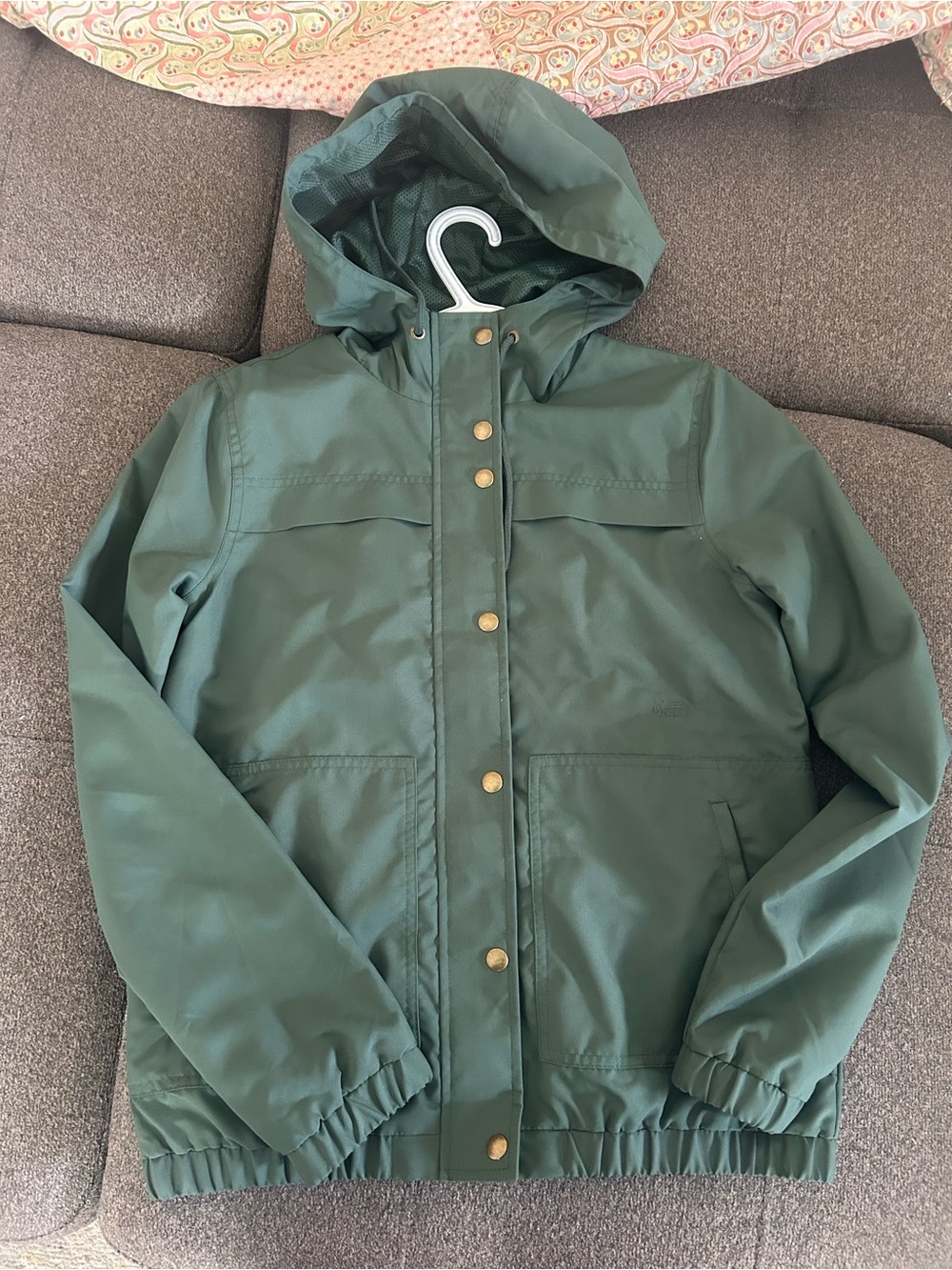 Volcom Forest Green Hooded Jacket